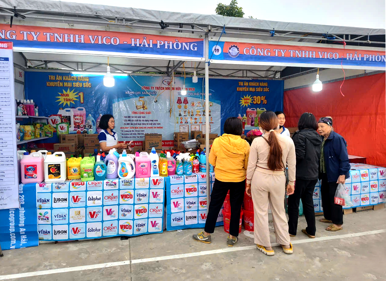 Kích cầu tiêu dùng sản phẩm tại Chương trình Chợ Tết Xuân Bính Ngọ - Kiến An 2026